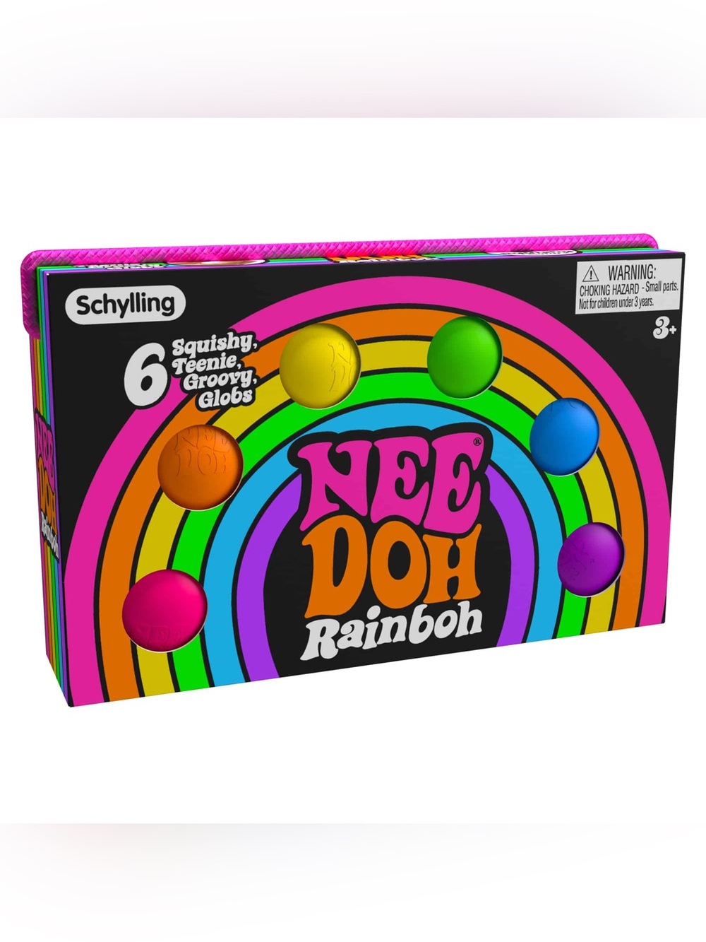 NEW NEE DOH RAINBOW SQUISHY
